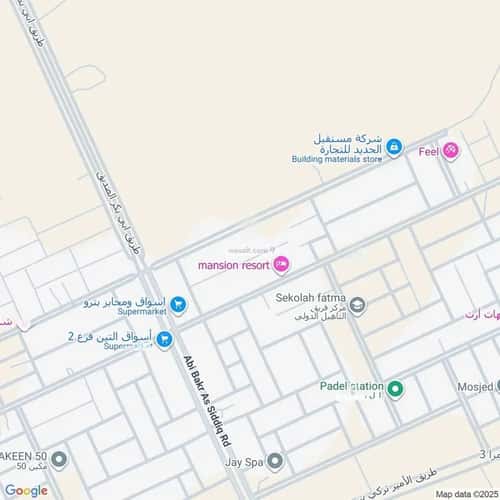 Land 450 SQM Facing South on 15m Width Street An-Narjis, North Riyadh, Riyadh