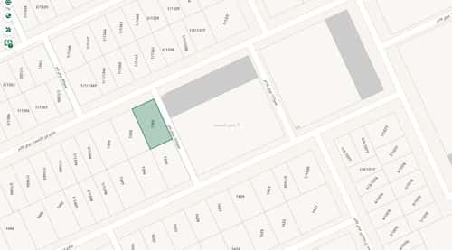 أرض 730.4 متر مربع شمالية شرقية على شارع 20م القيروان، شمال الرياض، الرياض