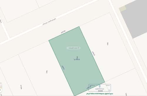 أرض 730.4 متر مربع شمالية على شارع 20م القيروان، شمال الرياض، الرياض