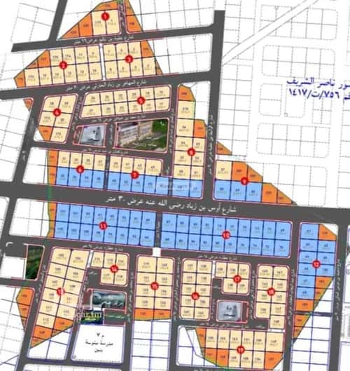 أرض 600 متر مربع جنوبية شرقية على شارع 30م عين الخيف، المدينة المنورة