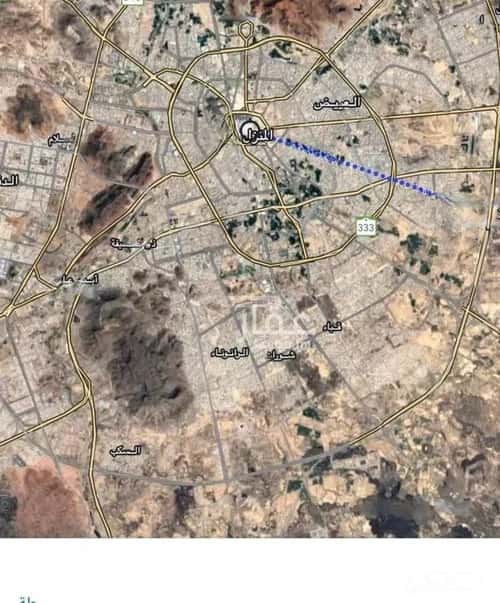 Land 607 SQM facing South East on 30m width street عين الخيف، المدينة المنورة