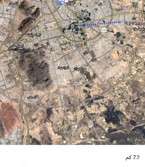 Land 270 SQM Facing North on 14m Width Street Al Khayf, Madinah