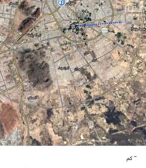 أرض 600 متر مربع جنوبية على شارع 30م عين الخيف، المدينة المنورة