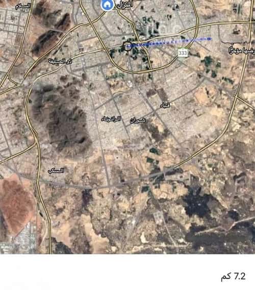 أرض 585 متر مربع شمالية على شارع 16م عين الخيف، المدينة المنورة