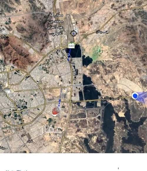 أرض 654.14 متر مربع جنوبية على شارع 20م عين الخيف، المدينة المنورة