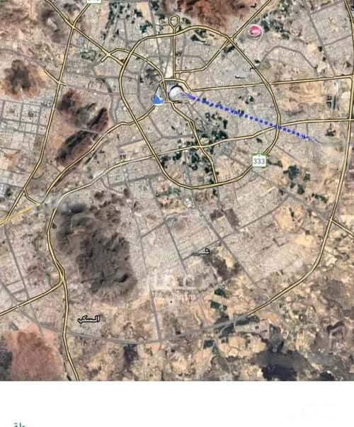 أرض 600 متر مربع جنوبية على شارع 30م عين الخيف، المدينة المنورة