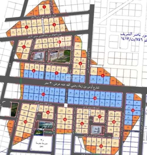 Land 600 SQM Facing South on 30m Width Street Al Khayf, Madinah