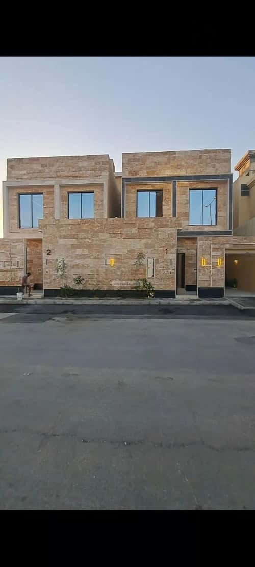 فيلا 318 متر مربع غربية على شارع 15م العوالي، غرب الرياض، الرياض