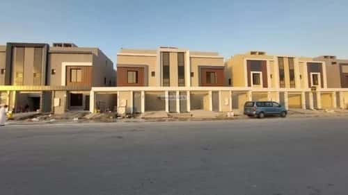 Villa 273 SQM Facing South on 30m Width Street Okaz, South Riyadh, Riyadh