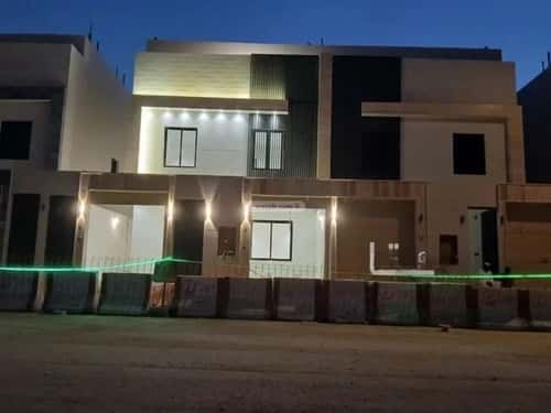 Villa 264 SQM Facing North on 20m Width Street Okaz, South Riyadh, Riyadh
