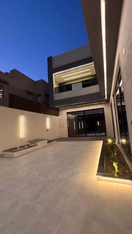 فيلا 337.5 متر مربع جنوبية على شارع 25م المروج، عنيزة