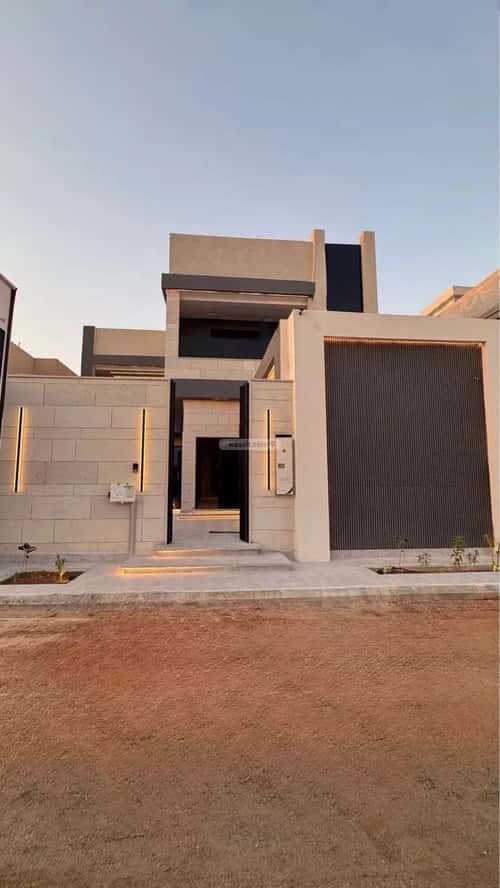 فيلا 337.5 متر مربع جنوبية على شارع 25م المروج، عنيزة