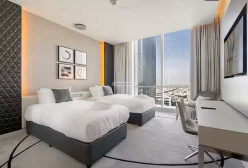 شقة 118 متر مربع بغرفتين العليا، وسط الرياض، الرياض