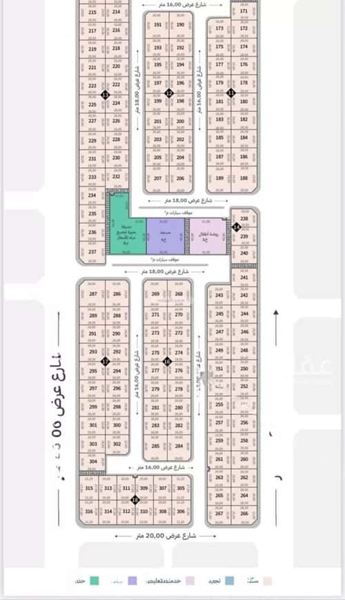 Land 363.99 SQM Facing East on 20m Width Street Al Lo'A Lo'A, Khobar
