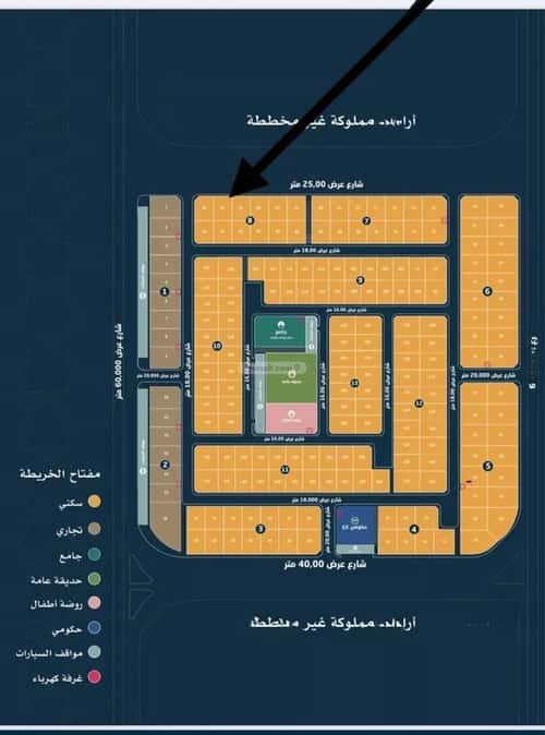 أرض 384 متر مربع شرقية على شارع 20م الأمواج، الخبر