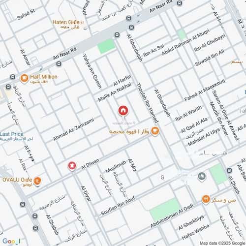 أرض 630 متر مربع العزيزية، جنوب الرياض، الرياض