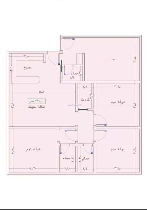 4 bedroom apartment in Al Wahah