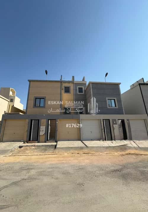 Villa 156 SQM Facing North on 20m Width Street Bader, South Riyadh, Riyadh