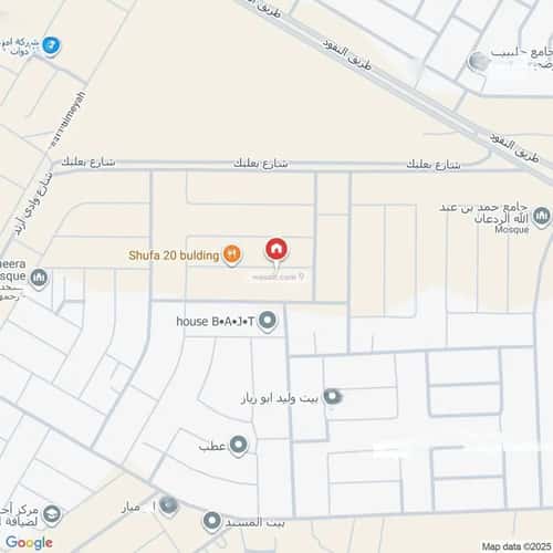 Villa 181.79 SQM Facing East on 20m Width Street Okaz, South Riyadh, Riyadh