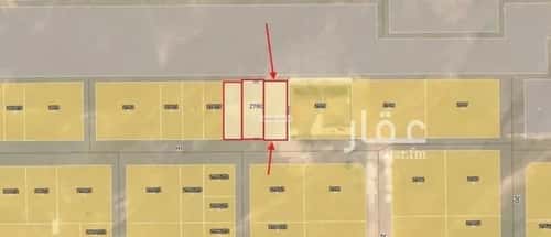 أرض 749.7000122070312 متر مربع جنوبية على شارع 20م ضاحية نمار، غرب الرياض، الرياض