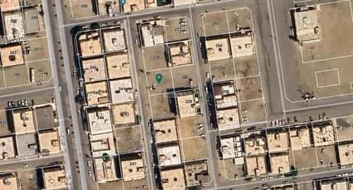 أرض 484 متر مربع غربية على شارع 12م (حي رقم (6، الليث