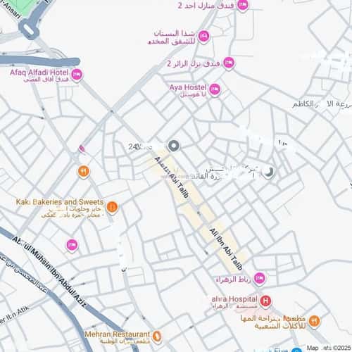 عمارة 700 متر مربع واجهة غربية بنى ظفر، المدينة المنورة