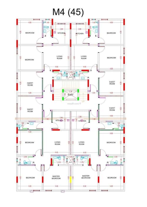 شقة ب 4 غرف المروة، شمال جدة، جدة