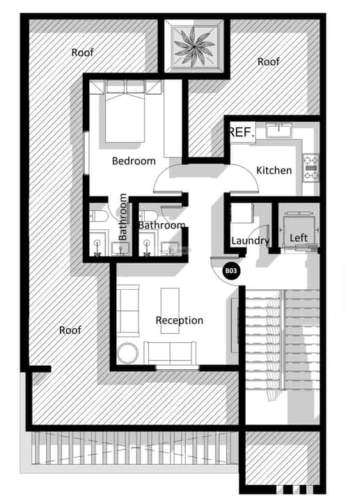 Apartment with 2 bedrooms العليا، وسط الرياض، الرياض