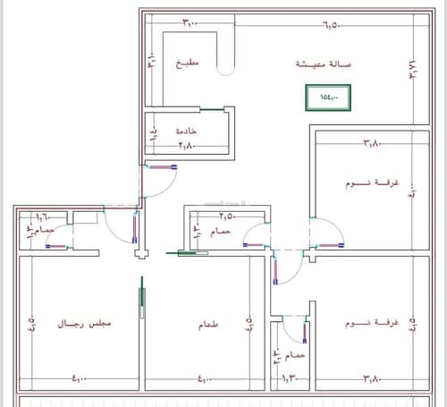 شقة 766 متر مربع ب 4 غرف الصواري، شمال جدة، جدة