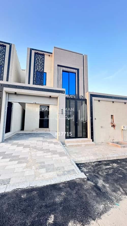 Villa 245 SQM Facing West on 15m Width Street King Fahad Dist, Aldammam