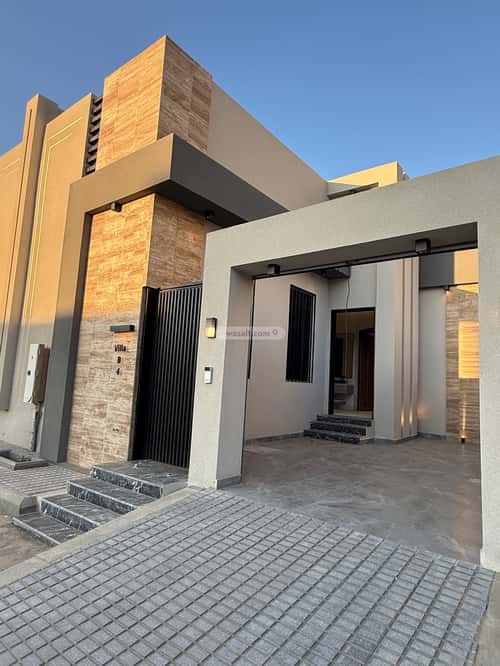 فيلا 277 متر مربع غربية على شارع 25م النهضة، أحد رفيدة