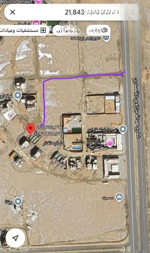 أرض 450 متر مربع غربية على شارع 20م الفنار، شمال جدة، جدة