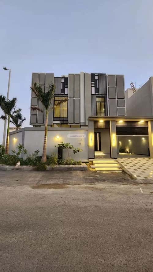 فيلا 593 متر مربع شمالية شرقية على شارع 15م Al Sheraa, North Jeddah, Jeddah