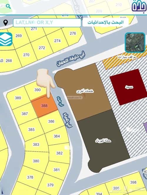 Land 500 SQM Facing East on 16m Width Street Al Swaryee, North Jeddah, Jeddah