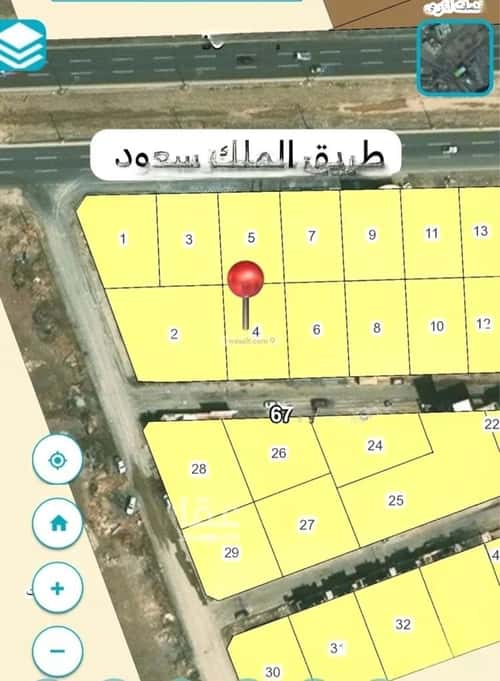 Land 600 SQM Facing South on 12m Width Street Al Swaryee, North Jeddah, Jeddah