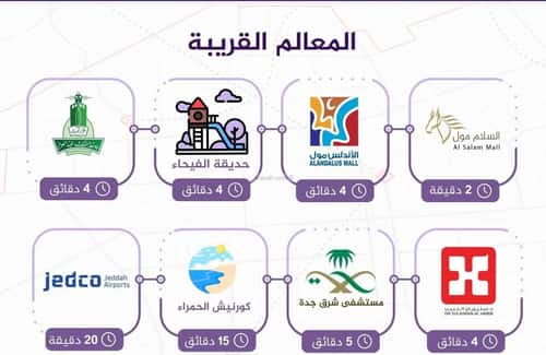 شقة 2436 متر مربع ب 3 غرف الفيحاء، جنوب جدة، جدة