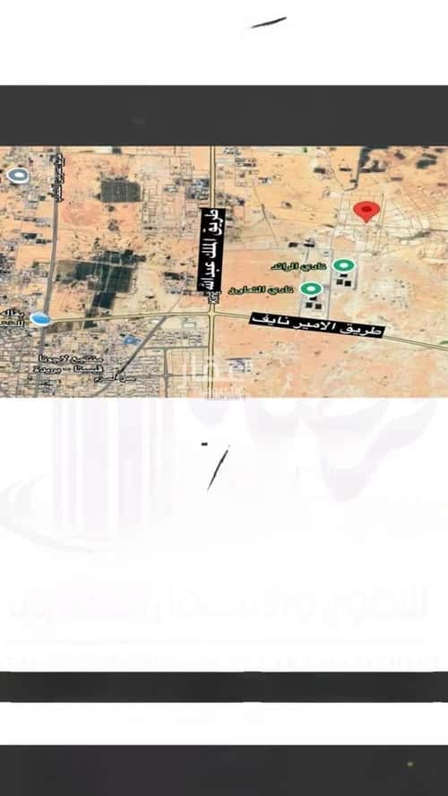 أرض 490 متر مربع شمالية غربية على شارع 15م الواحة، بريدة