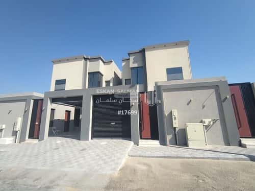 فيلا 344.73 متر مربع غربية على شارع 20م الشعلة، الدمام