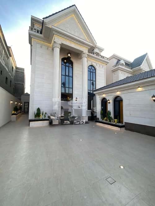 Villa 437.5 SQM Facing North on 30m Width Street Al Sheraa, Khobar