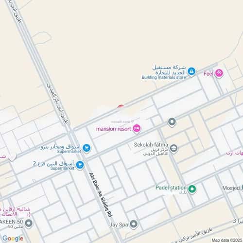أرض 450 متر مربع جنوبية على شارع 15م النرجس، شمال الرياض، الرياض
