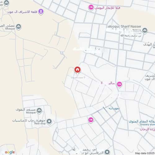 فيلا 264.88 متر مربع شمالية على شارع 20م الرحاب، الطائف