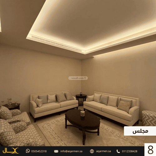 Villa 312 SQM facing East on 15m width street الياسمين، شمال الرياض، الرياض