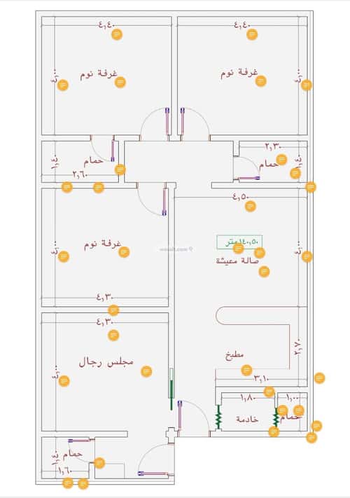 Apartment 2939 SQM with 4 Bedrooms Al Jamea|Ah, South Jeddah, Jeddah