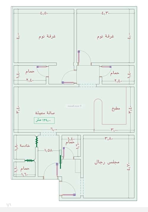 شقة ب 3 غرف الجامعة، جنوب جدة، جدة