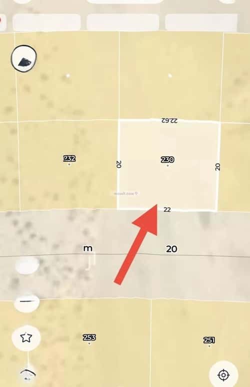 Land 400 SQM Facing South on 20m Width Street Ashbiliyah - Baqiq, Abqaiq