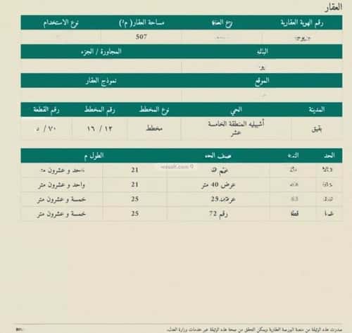 Land 507 SQM Facing South East on 40m Width Street Ashbiliyah - Baqiq, Abqaiq