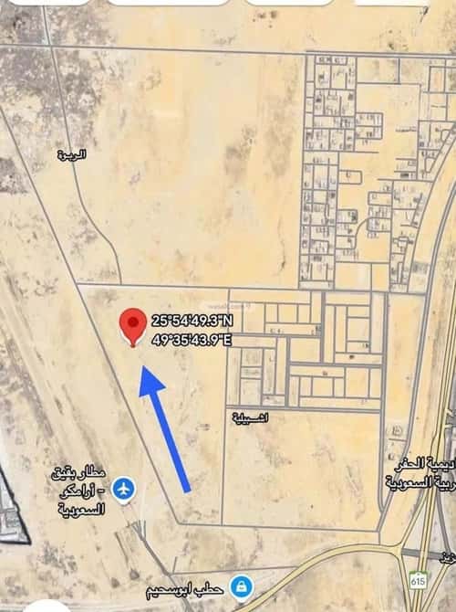 Land 440 SQM facing North on 20m width street حي أشبيلية - بقيق، بقيق