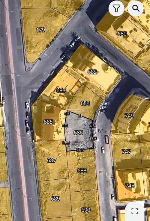 Land 561 SQM Facing East on 15m Width Street Almouhamdeah, Makkah Al Mukarramah