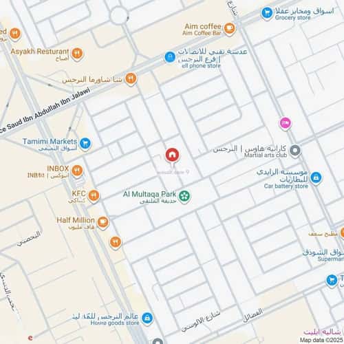 Land 282 SQM Facing South on 15m Width Street An-Narjis, North Riyadh, Riyadh