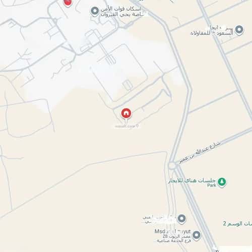 Land 109 SQM facing East on 15m width street القيروان، شمال الرياض، الرياض